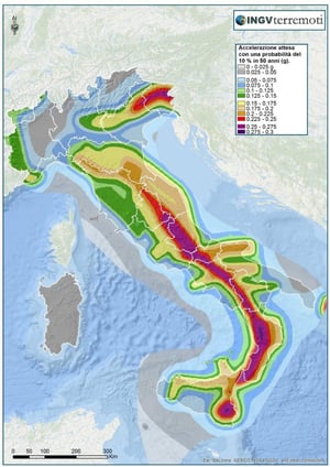 Mappa sismica