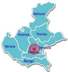 Mappa sismica Padova