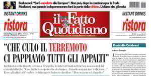 fatto-quotidiano-terremoto-giornale