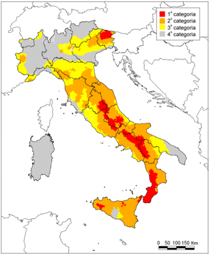 mappa sismica